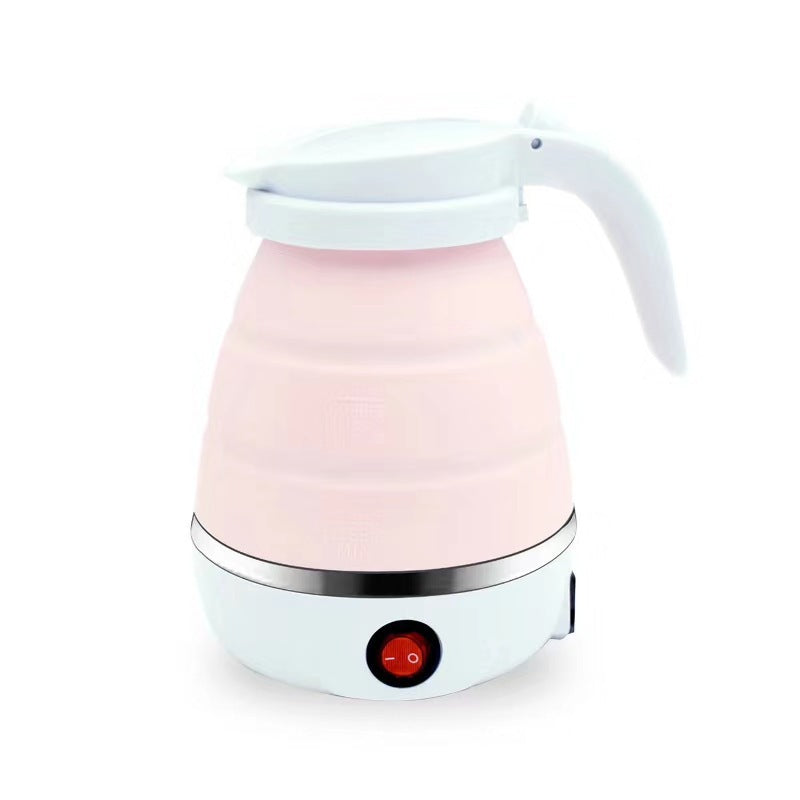 Faltbarer Reise-Wasserkocher aus Silikon – 600ml Schnellsiedefunktion & Ultra-Kompaktes Design (BPA-frei, ideal für Camping, Hotel und Büro)