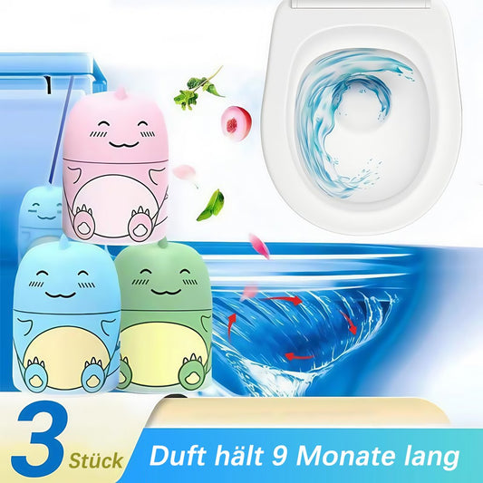 WC-Reiniger Tabs – Automatische Reinigung, Entkalkend & Geruchsneutralisierend, Frischer Duft