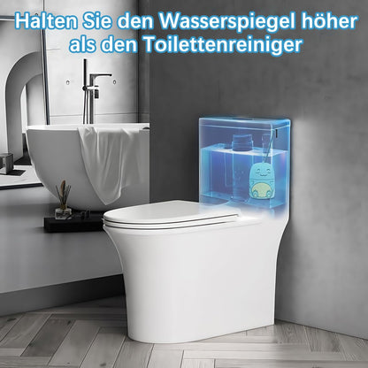 WC-Reiniger Tabs – Automatische Reinigung, Entkalkend & Geruchsneutralisierend, Frischer Duft