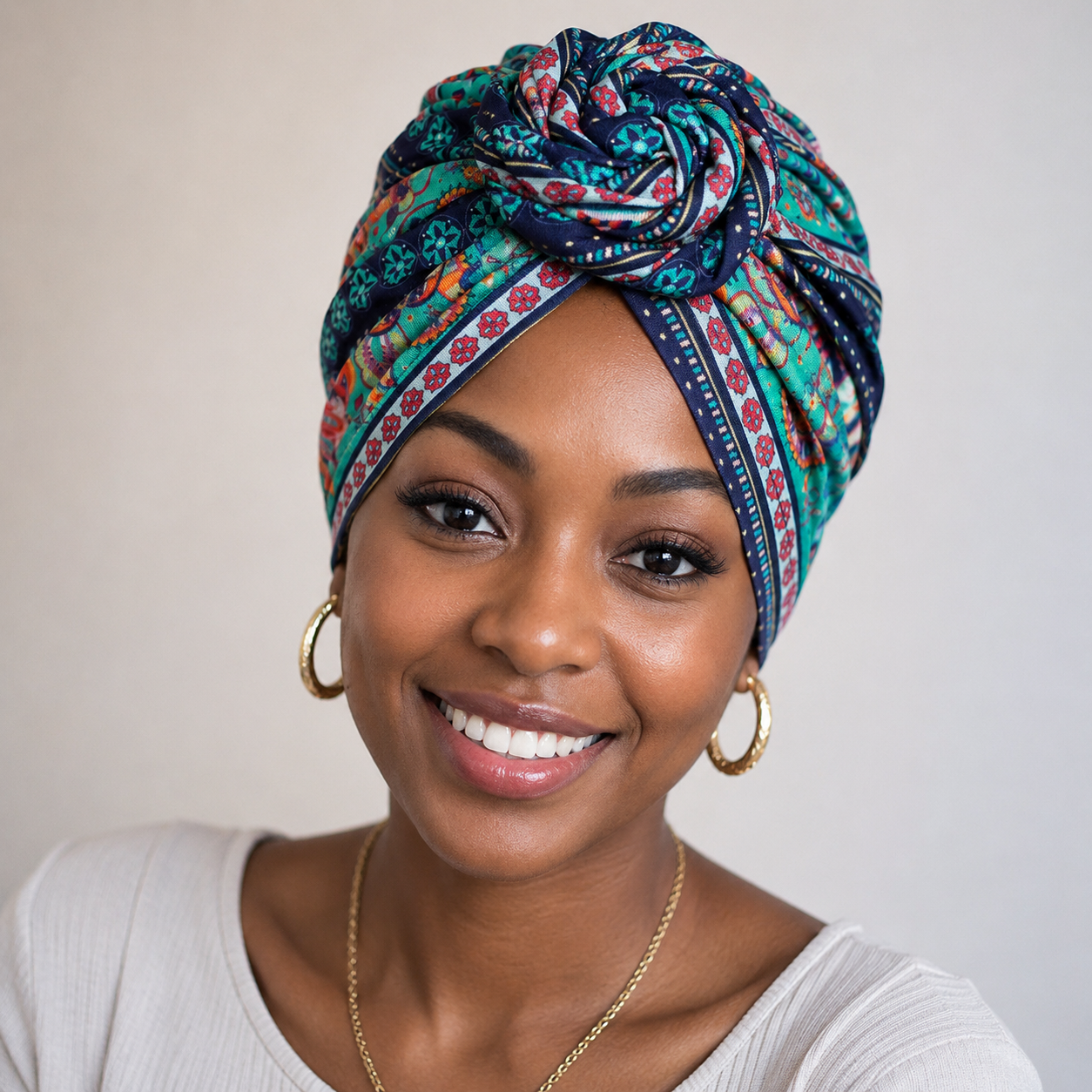 Luxury Silk Hair Turban ¨C Style Meets Protection, Anytime