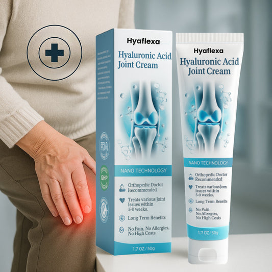 Hyaluronsäure-Gelenkcreme | Lindert Arthroseschmerzen in nur 2 Minuten!