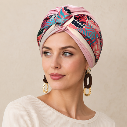 Luxury Silk Hair Turban ¨C Style Meets Protection, Anytime