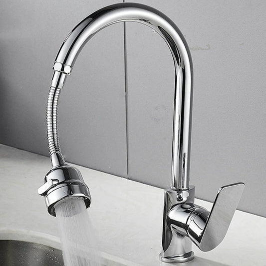 360° Flexibler Hochdruck-Wasserhahnaufsatz – Universal-Küchenbrause mit 2 Sprühmodi & Antispritz-Technologie
