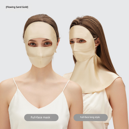 Babyidc? Luxury Silk UV Protection & Sleep Face Mask