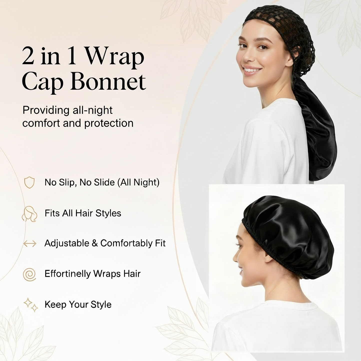 Babyidc? 2 in1 Wrap Cap Bonnet