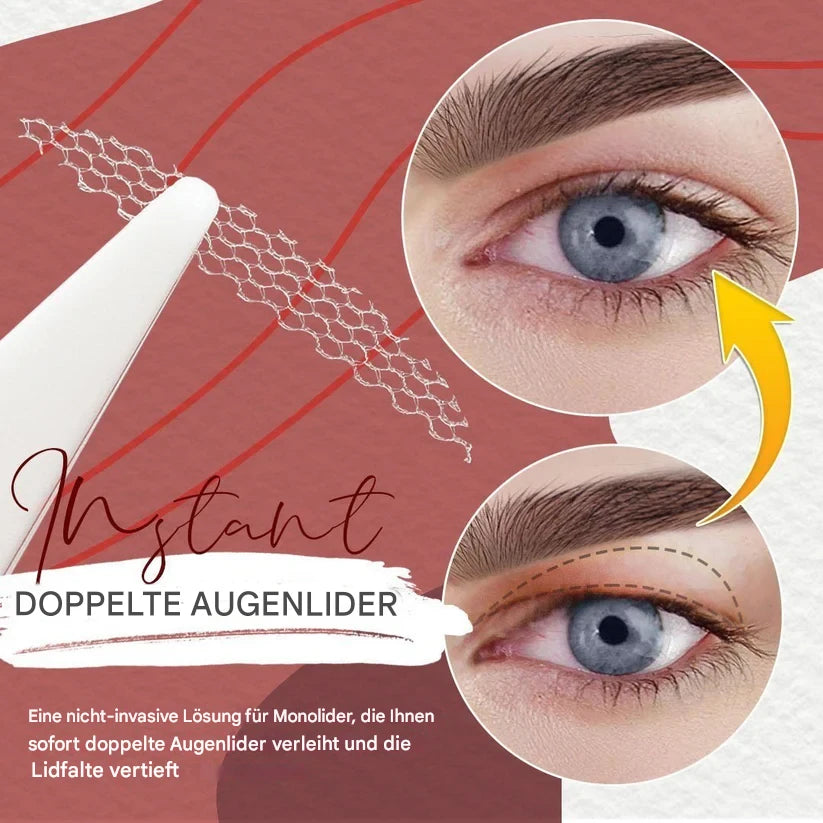 🔥 Neu: Kleberlose, ultra-natürliche & unsichtbare Doppel-Lid-Sticker