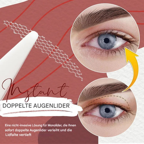 🔥 Neu: Kleberlose, ultra-natürliche & unsichtbare Doppel-Lid-Sticker