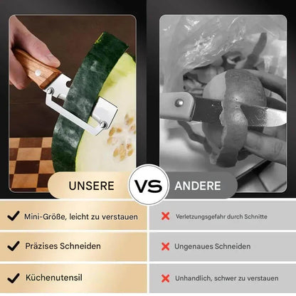 Doppelpackung 2-in-1 Obst- und Gemüseschäler und Flaschenöffner