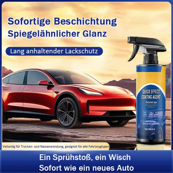 3-in-1 Premium Keramikversiegelung – Extremer Hochglanz & Langzeitschutz für Ihr Auto