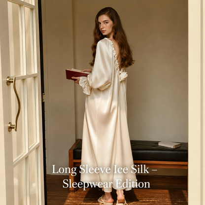 Luxe Silk Backless Dress-Home & Vacation