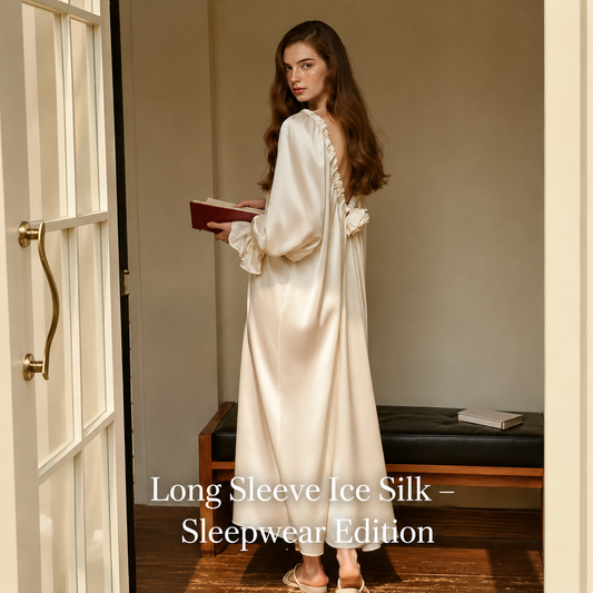 Luxe Silk Backless Dress-Home & Vacation