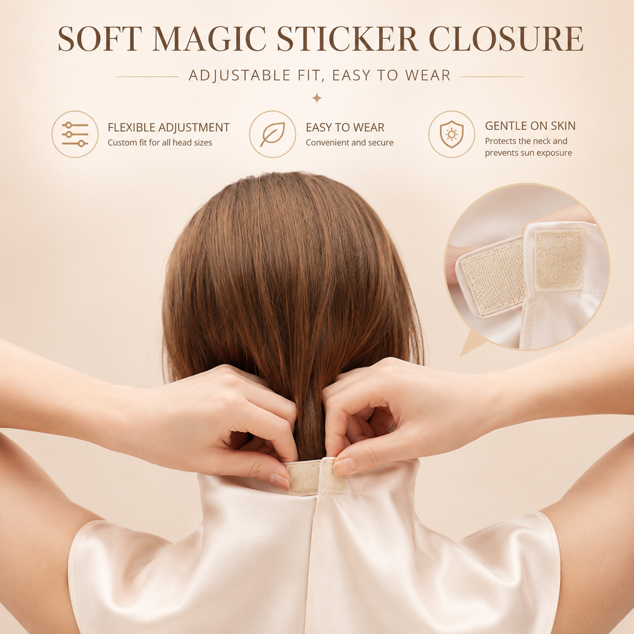 Babyidc? Luxury Silk UV Protection & Sleep Face Mask