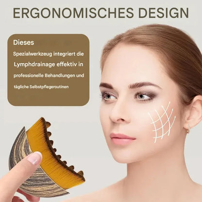 Lymphatische Kontur-Gesichtsbürste