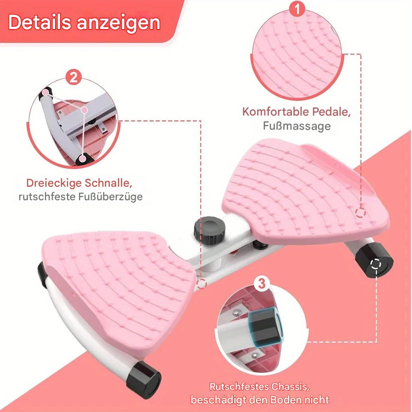 Waist Twister: A Silent Home Fitness Device