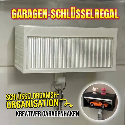 Neuer 3D-gedruckter Garagen-Schlüsselhalter – Wandmontierter Auto-Schlüssel-Organizer & Modell-Präsentationshaken