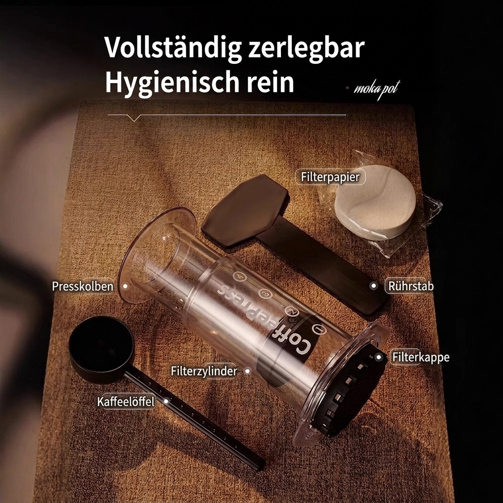 3-in-1 Mobile Kaffeemaschine