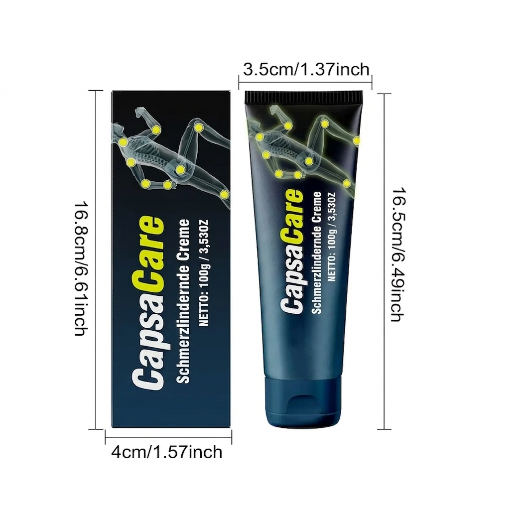 CapsaCare Schmerzlindernde Creme