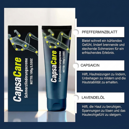 CapsaCare Schmerzlindernde Creme