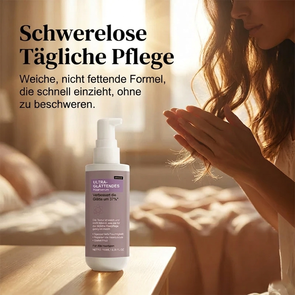 Ultra-Glättungsserum für trockenes und krauses Haar