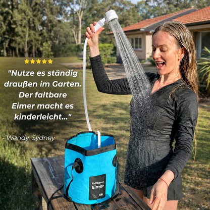 Mobiles Outdoor-Duschsystem Pro – Akkubetrieben & Kompakt | Überall Duschen ohne festen Wasseranschluss