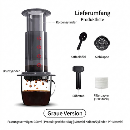 3-in-1 Mobile Kaffeemaschine