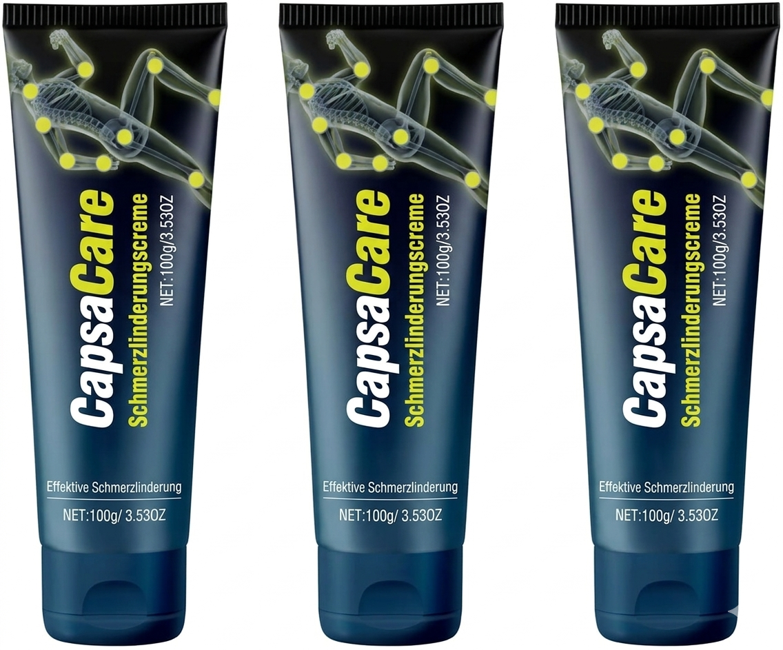 CapsaCare Schmerzlindernde Creme