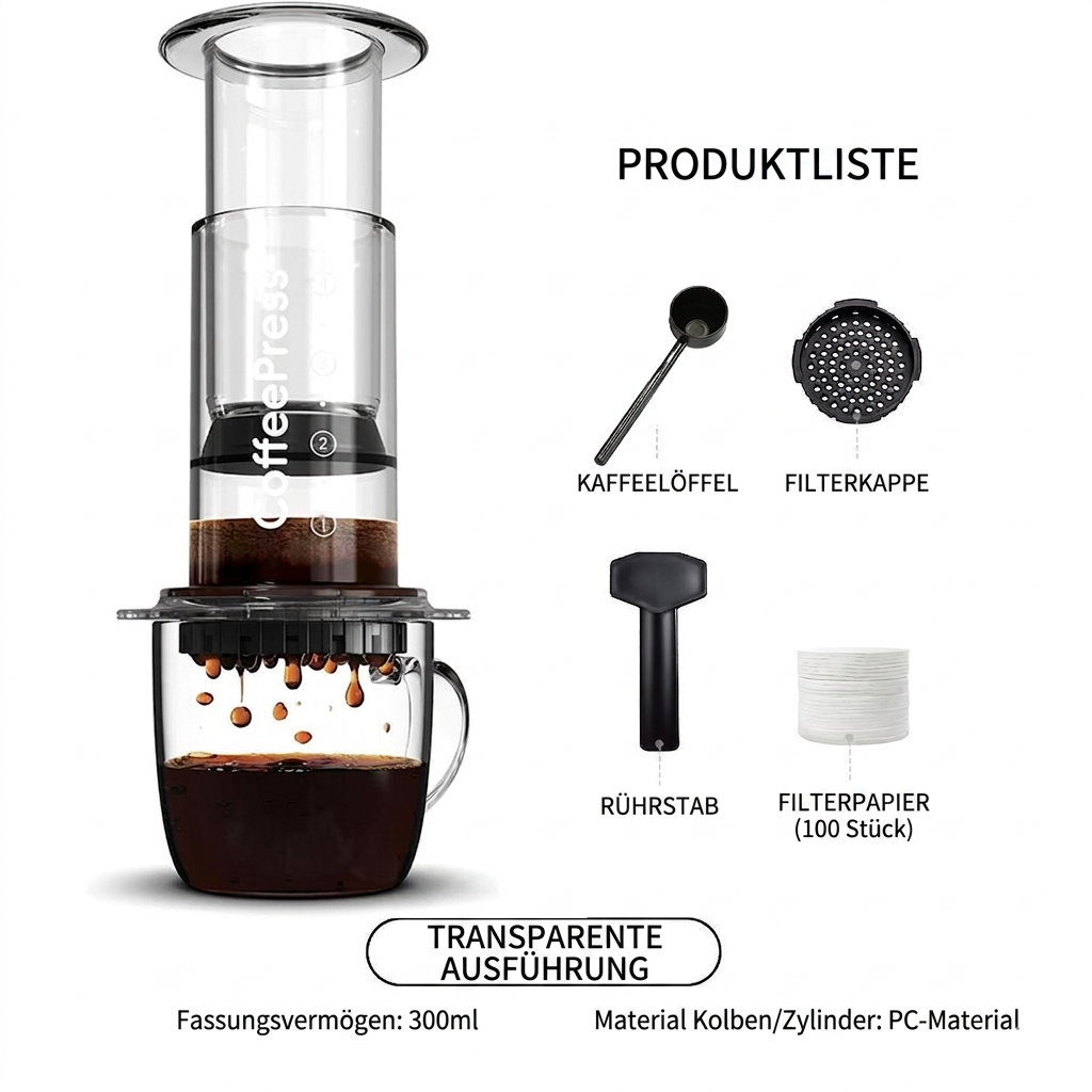 3-in-1 Mobile Kaffeemaschine