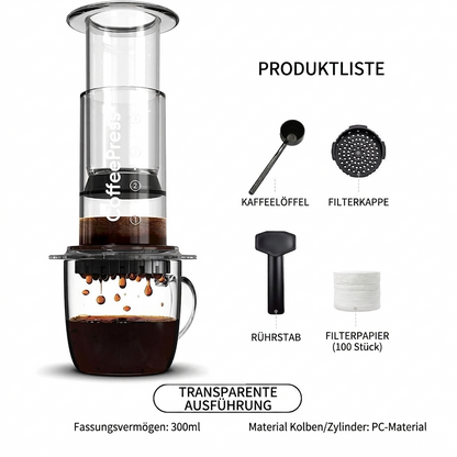 3-in-1 Mobile Kaffeemaschine