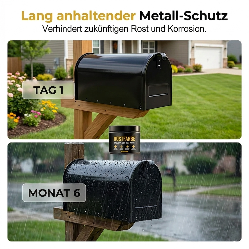 Rostumwandler für wasserbasierte Metallic-Farben