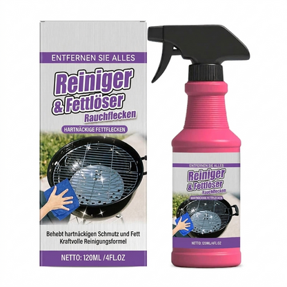 Profi Grill- & Fetlöser Spray – Hochleistungskonzentrat gegen Eingebranntes & Ruß (120ml)