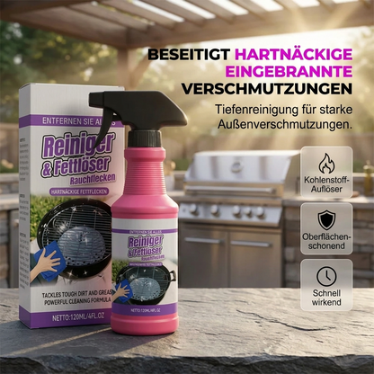 Profi Grill- & Fetlöser Spray – Hochleistungskonzentrat gegen Eingebranntes & Ruß (120ml)