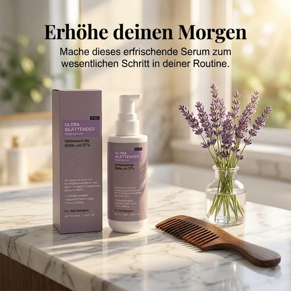 Ultra-Glättungsserum für trockenes und krauses Haar