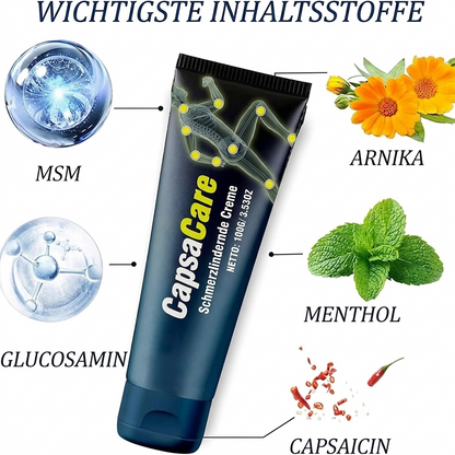 CapsaCare Schmerzlindernde Creme