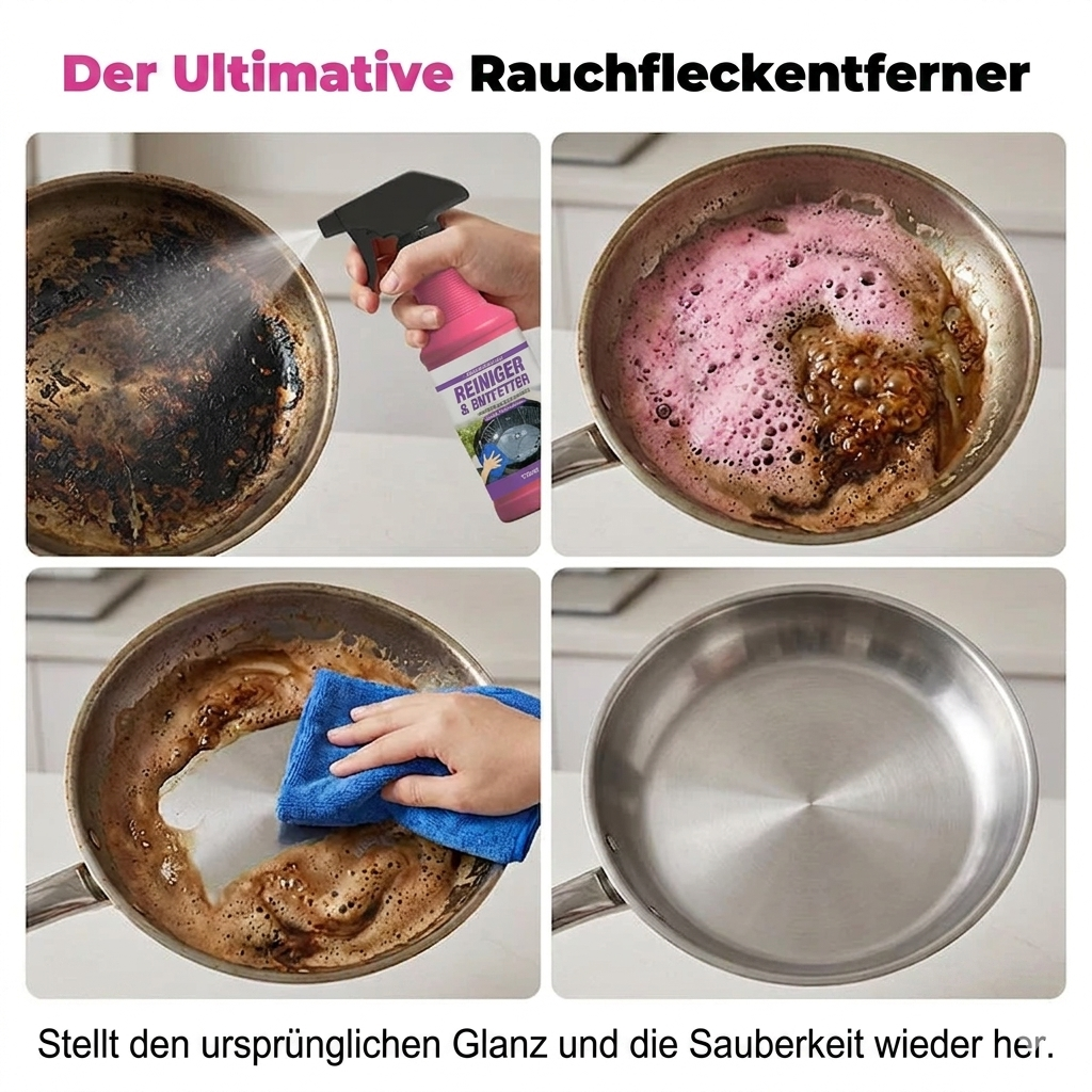 Profi Grill- & Fetlöser Spray – Hochleistungskonzentrat gegen Eingebranntes & Ruß (120ml)