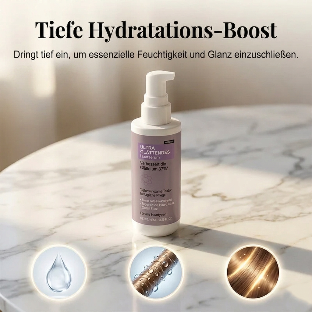 Ultra-Glättungsserum für trockenes und krauses Haar