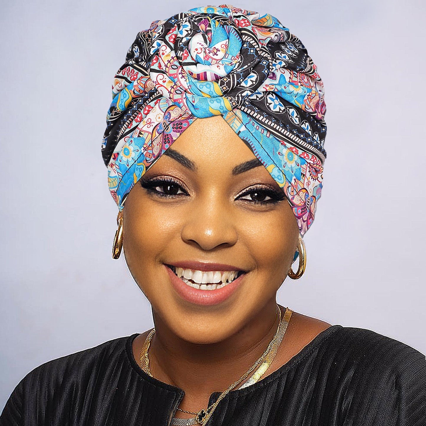 Luxury Silk Hair Turban ¨C Style Meets Protection, Anytime
