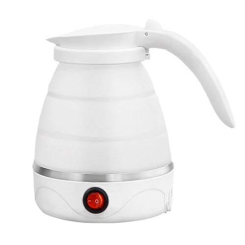 Faltbarer Reise-Wasserkocher aus Silikon – 600ml Schnellsiedefunktion & Ultra-Kompaktes Design (BPA-frei, ideal für Camping, Hotel und Büro)