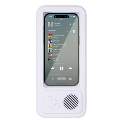 Wasserdichter Dusch-Phone-Halter mit Bluetooth-Speaker – Musik, Videos & Calls sicher genießen