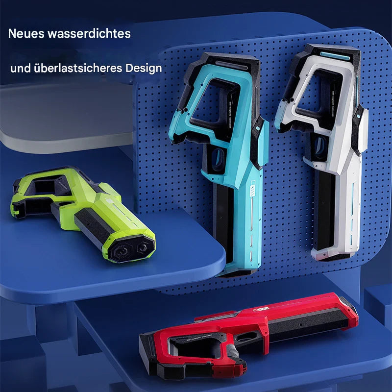 Vollautomatische elektrische Wasserpistole mit Dauerfeuer, Kinderspielzeug, Wasserspritzpistole für den Sommer