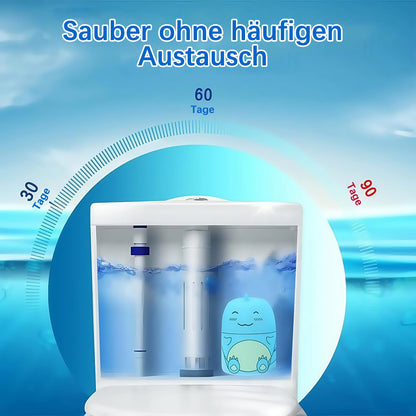 WC-Reiniger Tabs – Automatische Reinigung, Entkalkend & Geruchsneutralisierend, Frischer Duft