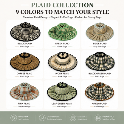 Foldable Wide Brim Sun Hat-Packable ? Lightweight ? UV Protection ? Travel Ready?????