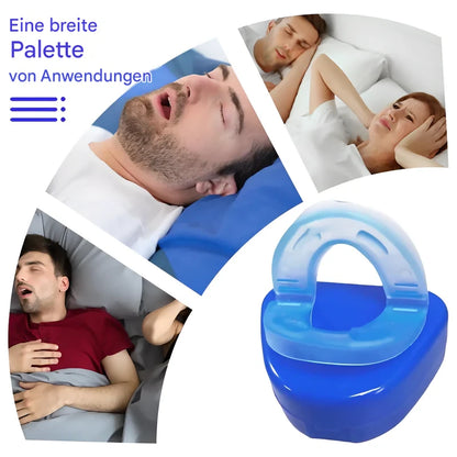Anti-Schnarch-Mundstück und Mundschutz gegen Bruxismus