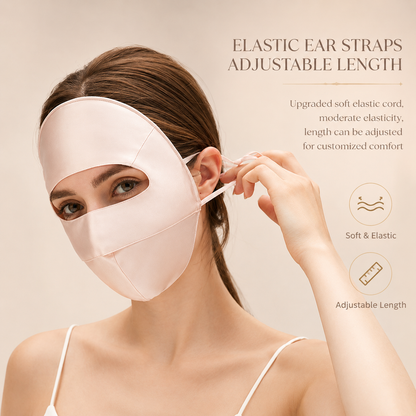 Babyidc? Luxury Silk UV Protection & Sleep Face Mask