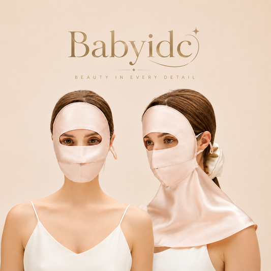 Babyidc? Luxury Silk UV Protection & Sleep Face Mask