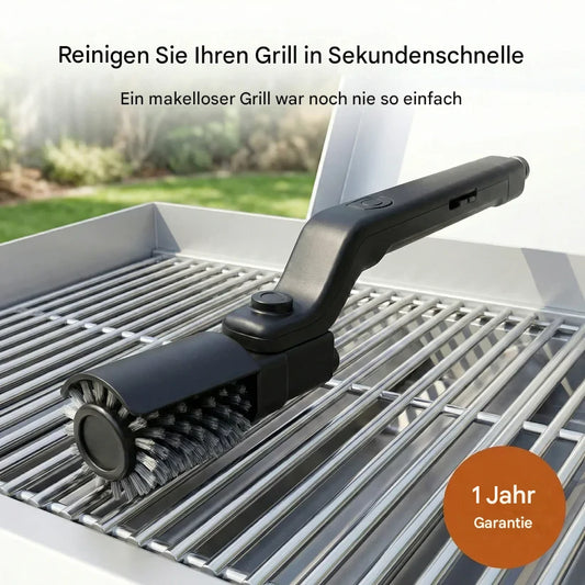 Elektrische Grillbürste: Motorisierter Power-Schrubber für mühelose Reinigung