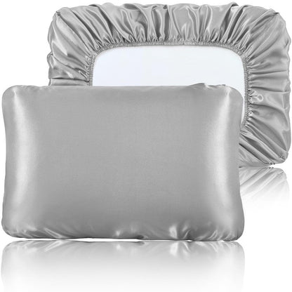 Cooling Silk Pillowcase Set-Sleep Cooler. Wake Up Beautiful.